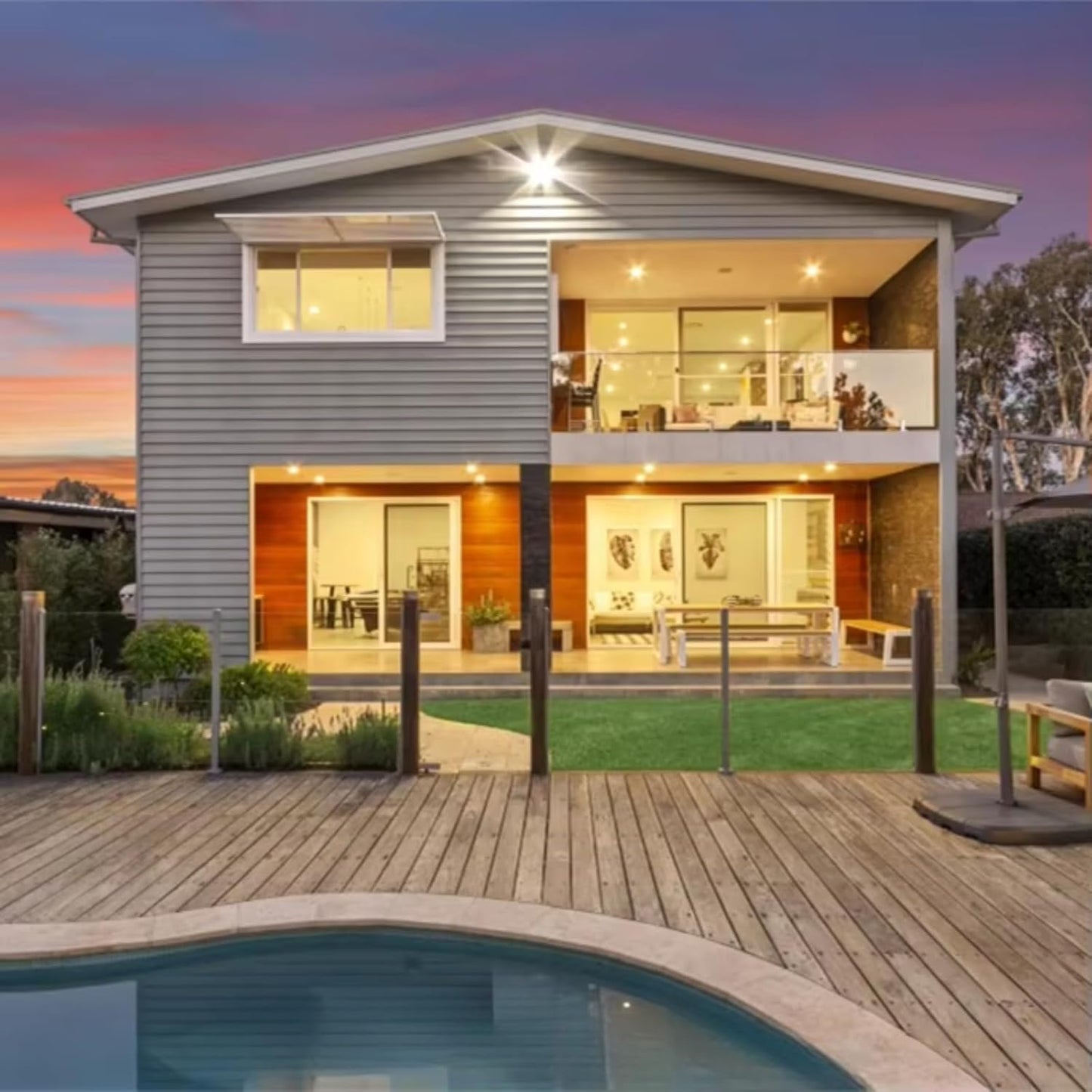 Luxury Modern Two-Story Tiny House for Sale-for Hotels and Apartments Light Steel Prefabricated Villa Home